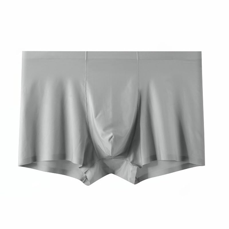 Image of GirlFriend Ultra-Soft Lycra Material Trunks for Men| Ice-Silk Seamless Men Short | Underwear | Breathable Antibacterial Boxers