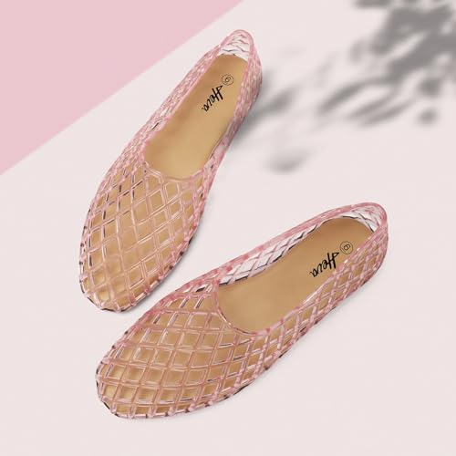 HEVA Women's Jelly Mesh Flats,Grey,9 by HEVA - Used condition - Image 7