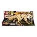 Mattel Jurassic World Rebirth Distortus Rex Rumble N Rampage Dinosaur Action Figure 22 Inch with 2 Attack Actions, Content-Accurate, Digital Play