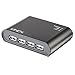 Price comparison product image LINDY 4 Port USB 2.0 Gigabit Network Server, Share up to 4 USB devices on your network 10/100/1000Mbps, TCP/IP, DHCP, for NAS, Hub, Printer, etc, compatible with Windows 10