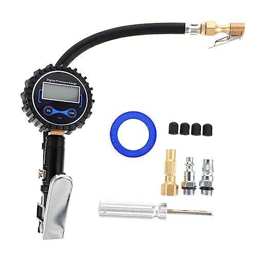 Unomor Digital Pressure Dial Gauge for Car Motorcycle Tire Air Gauge Inflation Meter