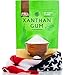 Made in USA Xanthan Gum (8 oz), Premium Quality, Food Grade Thickener, Non GMO, Gluten Free, Use in Cooking, Baking, Sauces, Soups and more. Suitable for Vegetarian, Kosher & Halal. Use for Keto Diet