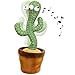 2021 Wriggle Dancing Cactus - Repite Lo Que Dices Y Canta Electronic Cactus Plush Toy Decoration, Divertidos Juguetes De Educación Temprana Para Niños