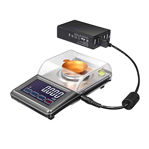 Báscula Electrónica Digital de Alta Precisión 50g/0.001g miniatura 3