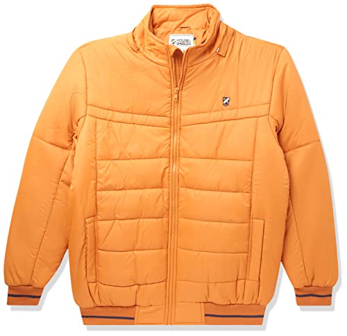 Image of Amazon Brand - House & Shields mens Quilted Hooded Bomber Jacket