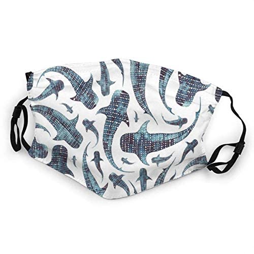 Whale Shark Elena Masks Face Towel Outdoor Sports Balaclava Hat Scarf
