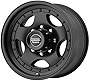 AMERICAN RACING AR23 SATIN BLACK W/CLEAR COAT AR23 15x7 5x114.30 SATIN BLACK W/CLEAR COAT (-6 mm) rims