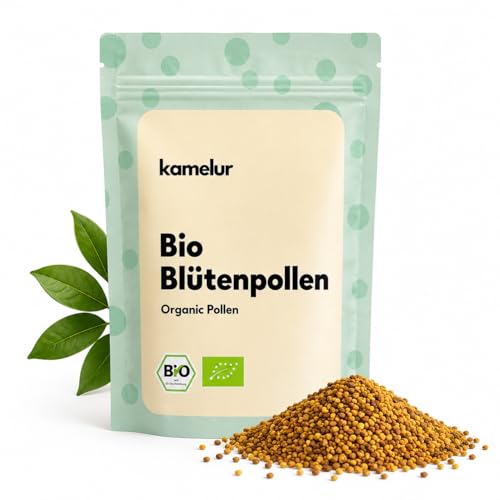 Kamelur BIO Blütenpollen ganz 250g aus Wildsammlung Blüten Pollen Bio ohne Zusätze