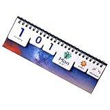 Doté de matériaux en papier et d'un retrait quotidien des pages sans effort, ce calendrier perpétuel garantit une écriture fluide et une utilisation prolongée sans déchirure ni dommage