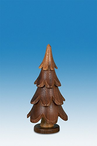 Bäumchen en bois 9 cm artisanat authentique pour décoration de Noël épurée