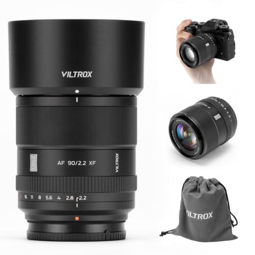 Image of Viltrox AF 90mm F2.2 EVO APS-C Prime Lens for Fuji X-Mount Cameras | Portrait Telephoto,F2.2 Large Aperture,HD Nano Multi-Coating,18.6 Angle,325g Lightweight,STM Autofocus,58mm Filter Thread