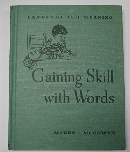 1945 Gaining Skill With Words B000L2MV9K Book Cover