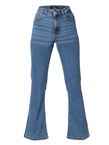 Image of VERO MODA Women's Relaxed Fit High Rise Jeans