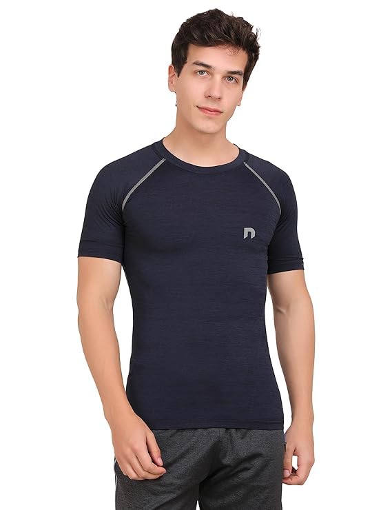 Image of NEVER LOSE Compression Swimming Tshirt Half Sleevs for Men