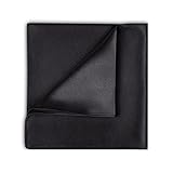 Selected Hanky Satin Pocket Square for Men Solid Color, Textile Handkerchiefs