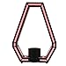 DUTTIETY LED Lighted Liquor Bottle Display Shelf Rhombus Bottle Display Stand with Remote Control 7 Color Adjustable Glowing Wine Bottle Display LED Champagne Bottle Presenter for Bar Nightclub Party