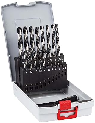Bosch Professional 19 szt. HSS wiertło spiralne PointTeQ Set (do metalu, ProBox, akcesoria wiertarko-wkrętarki)
