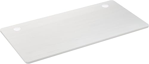 Tangkula Mesa universal de madera, escritorio sólido de una sola pieza de 48 x 24 pulgadas para marco de escritorio estándar y sentado a pie,