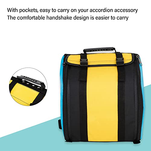 Estojo de Acordeão, Mochila de Acordeão à Prova de Choque Com Alças Ajustáveis ​​bolsa Com Zíper par