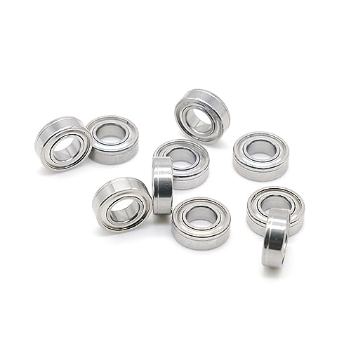 MR128ZZ ボールベアリング8x12x3.5mm 10個 ABEC-7 ミニチュア メトリック クロムスチール L-1280ZZ W678ZZA MR128 Z ZZベアリング MR128Z