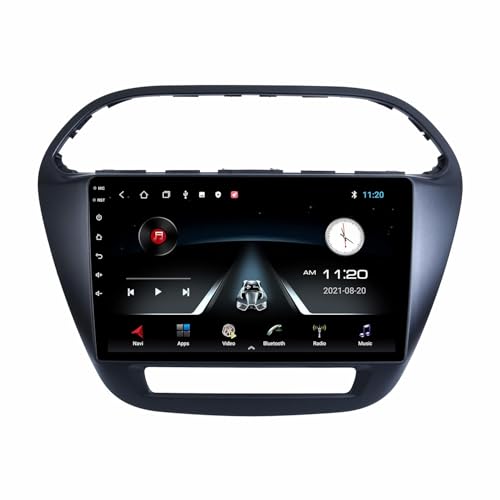 Image of Trony 9 inch Android 14 Car Stereo for Tata Tiago | 4GB+64GB | Apple CarPlay & Android Auto | Full HD Touch | WiFi | GPS | Bluetooth | DSP Sound | Reverse Camera | Frame | 1 Year Warranty