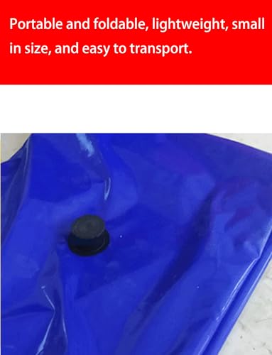 Sac de rangement d'eau pliable de grande capacité avec robinet pratique - 5