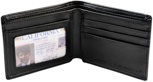 Image of Officially Licensed Black /Green Embroidered Bad Mother Leather Wallet
