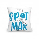 mia'spillow lab Reserved for Dog Punch Needle Embroidered Pillow, Custom Pet Pillow, Dog Lover Gift, Pet Name Pillow, Gift for Dog, Personalized Pet Gifts
