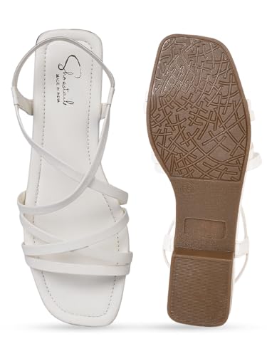 Image of Women Flats Sandals | Stylish Embroidered Slip-On Flats for Women | Comfortable Lightweight Sandals | Ethnic & Casual Footwear for Ladies SL1043