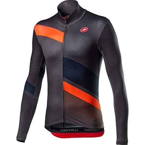 CASTELLI Mid Thermal Pro maillot manches longues homme vêtement vélo route thermique