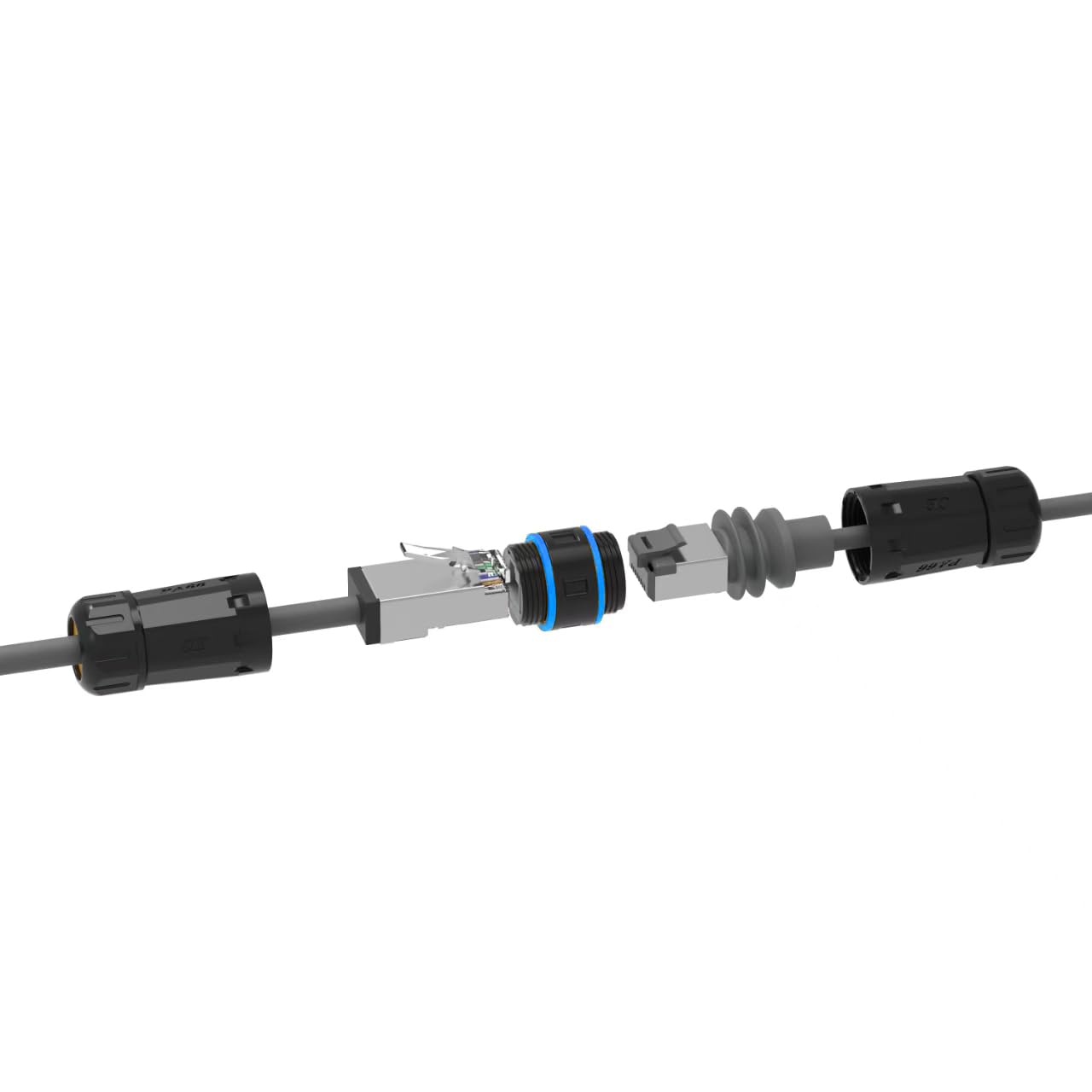 Accoppiatore RJ45 Cat 6A IP68 Per Starlink Gen 3 E Mini – Estendi Il Tuo Cavo Ethernet Fino A 10 Gbps!