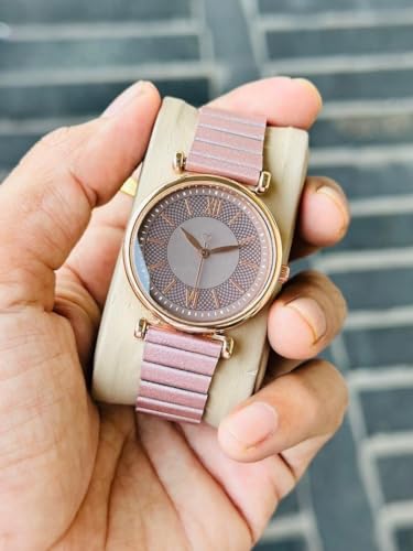 Image of AMERICANVIBER Women's Green Analog Wrist Watch - Elegant Round Dial, Modern Adjustable Strap, Stylish Lightweight Casual & Office Wear Watch for Girls & Ladies, Perfect Daily Use Fashion Accessory