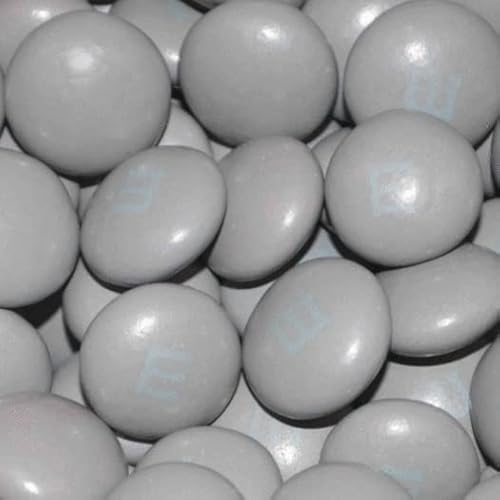M&M's Silver Milk Chocolate Candy 15 Ounce Bag