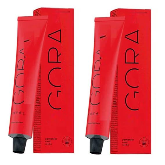 l.GORA Royal Professional Cream Hair Color Colour Pack of 2 (Number No 7-0 + Medium Blonde Extra 7.00)-picture-40