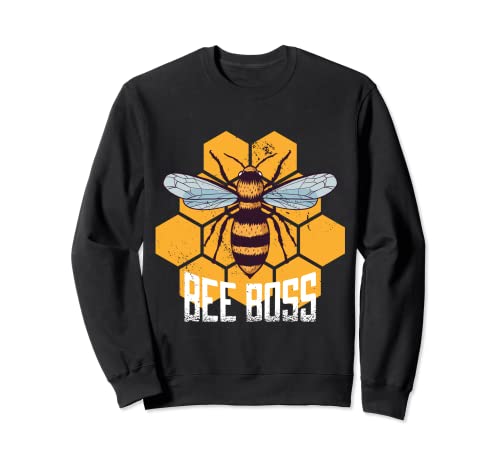 Queen Bee Boss, regalo de panales para quien ama la abeja Sudadera