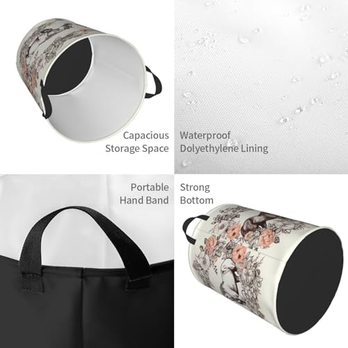 Panier à linge imperméable et pliable, sac de rangement M