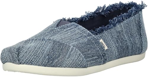 TOMS Alpargata Classic Women's Slip On, 8 B(M) US, Denim