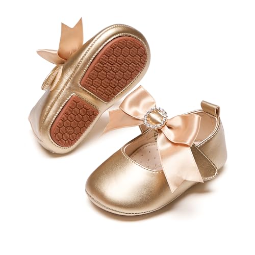 Image of PHIRAMIN Toddler Girl Mary Jane Dress Shoes-Little Girl School Uniform Shoes for Wedding Party
