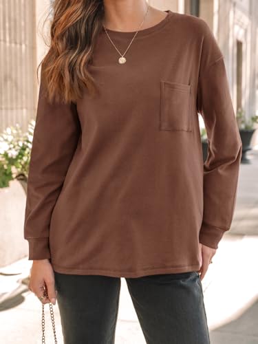 Image of AUTOMET Womens Long Sleeve T Shirts Crewneck Sweatshirts