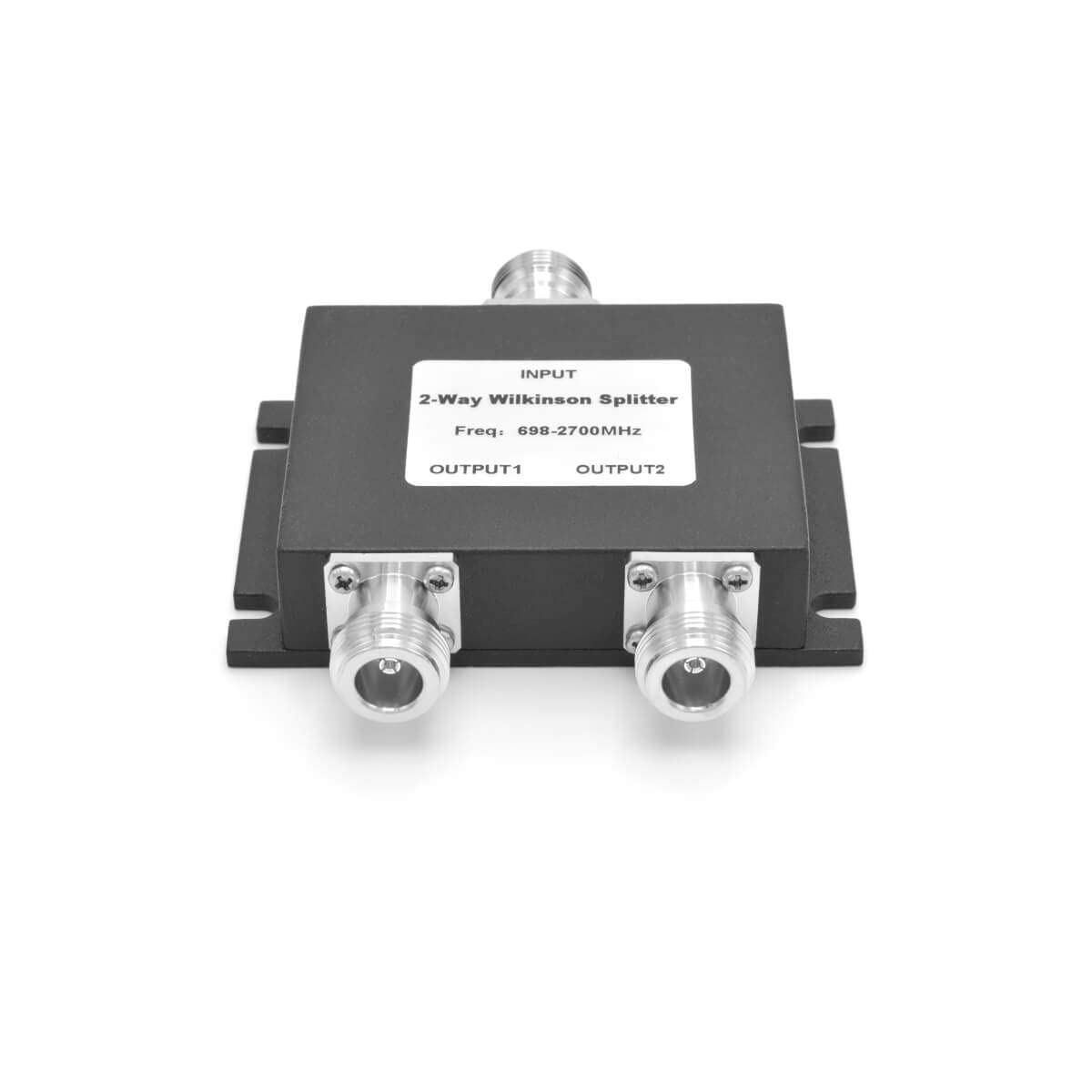 Splitter a 2 vie N femmina 50 Ohm WS2W Splitter segnale cellulare per LTE CDMA GSM 3G 4G 5G segnali 698~2700MHz per amplificatore ripetitore del segnale mobile Booster