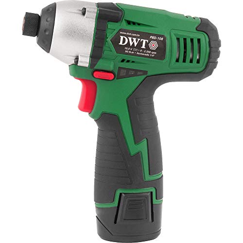 Parafusadeira A Bateria Com Impacto, 10, 8 V, Carregador Bivolt Automático, Pbd 108 Dwt Dwt