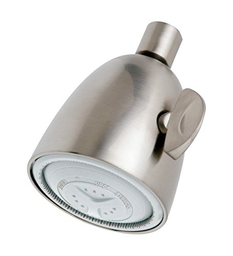 Symmons 4-231-STN-1.5 Super 1-Spray 3 in. Fixed Showerhead in Satin Nickel (1.5 GPM)