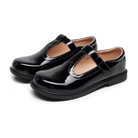 Naihoow Black Mary Jane School Shoes Cover