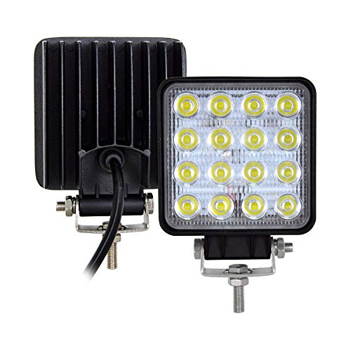 AUXTINGS 2 Pezzi 4 pollici 10.2 cm 18W Flood LED
