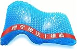 ゲルクッション【理学療法士推薦】お尻が痛くならない 仏前座布団 蒸れない ジェルクッション: 無重力クッション 卵が割れない 二重ハニカム構造 カバー付き 椅子 クッション 座布団 滑り止め 洗える 在宅勤務 オフィス 車 自宅用