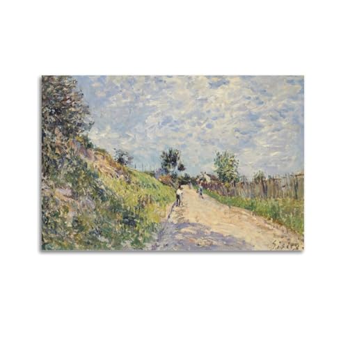 Póster impresionista Sisley para un salón elegante y relajante