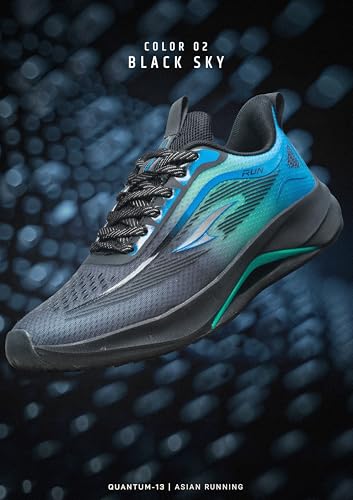 Image of ASIAN Quantum-13 Men's Lightweight Running Shoes | Breathable Sports Sneakers with Advanced Cushioning for Running, Training Athletic Sports Shoes for Daily Use