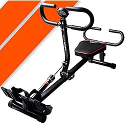 Maquina Eliptica Plegable Bonplus BP | Máquina de Remo Ajustable | HydraFit Rower | Remo Multifuncional | 12 Niveles de Resistencia | Contador Incluido | Sistema Hidráulico | 3 Niveles de Intensidad | Plegable