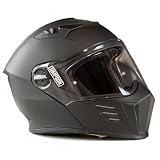 Simpson Racing M59XX3 Mod Bandit Motorcycle Helmet DOT FMVSS218 Approved Adult XXL Matte Black