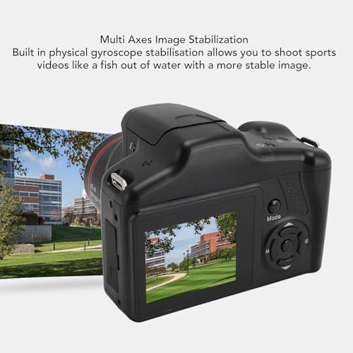 Digital Camera, 1080P HD Anti Shake Video Recording Camera Support 16X Digital Zoom, 16MP Compact Small Camera with 2.4 inch Screen